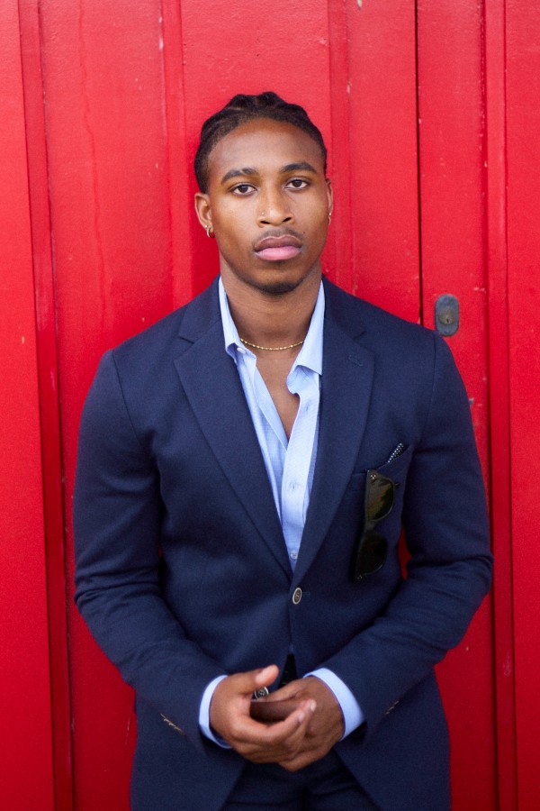 Americana punto slim fit