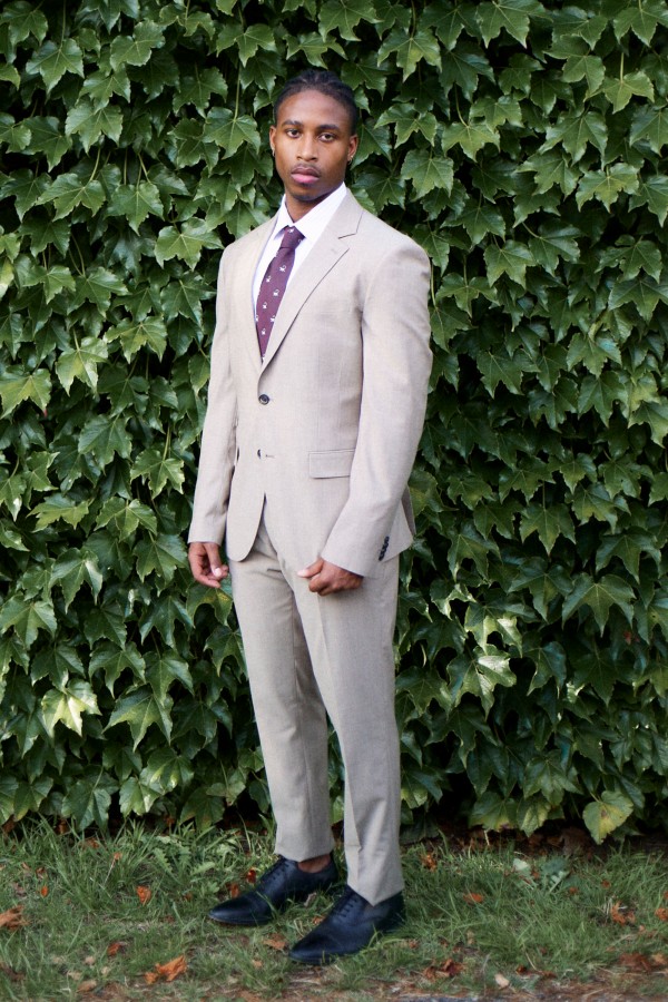 Slim fit 2 buttons mohair suit