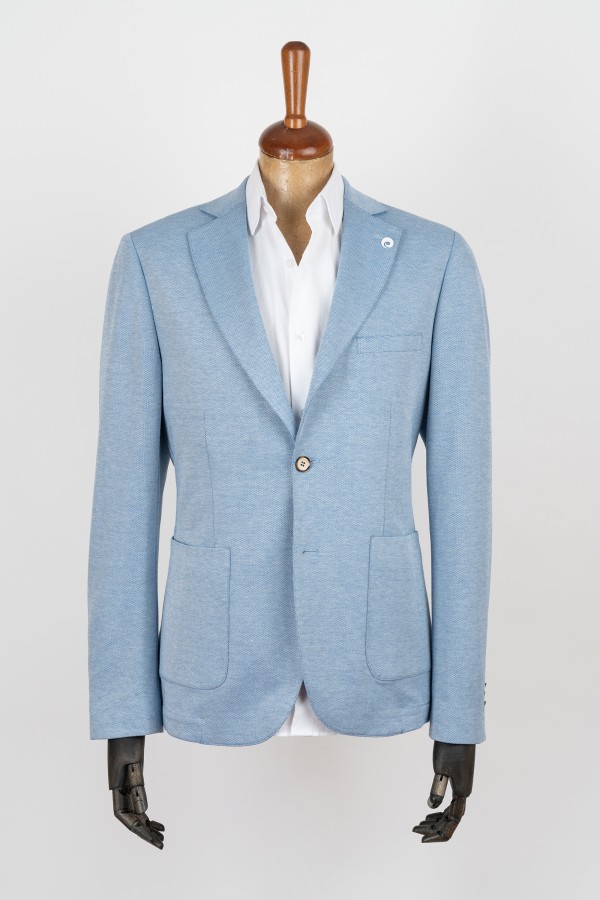 Americana punto slim fit...