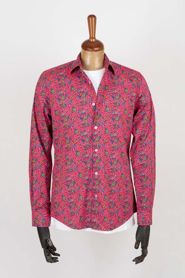 Camisa estampado flores...