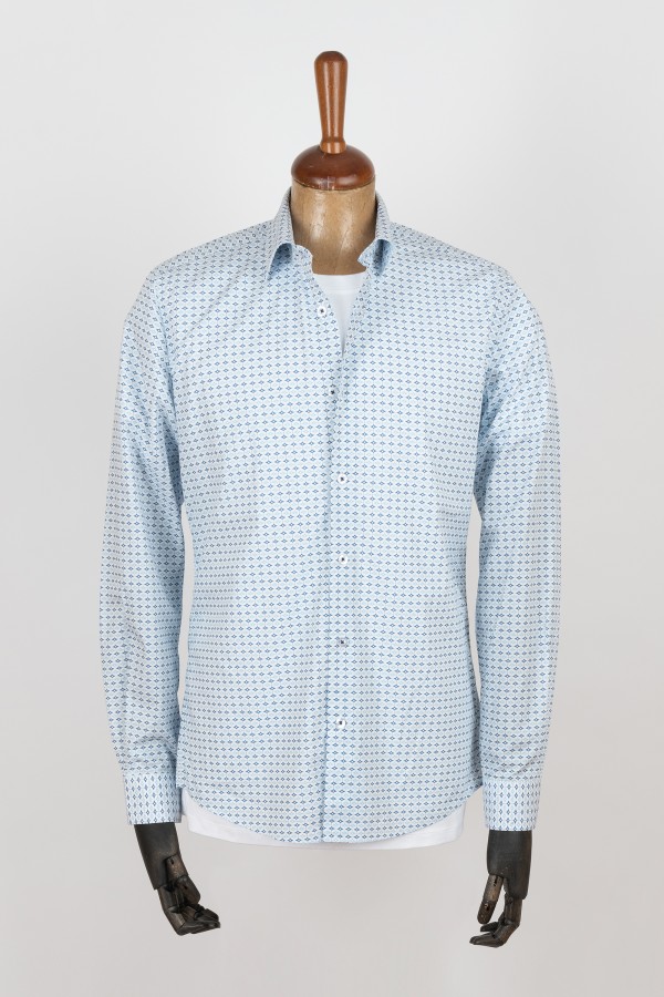 Camisa estampado geométrico