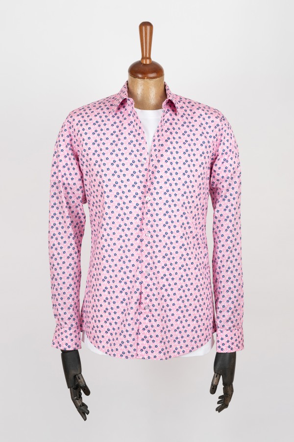 Camisa estampado flores...