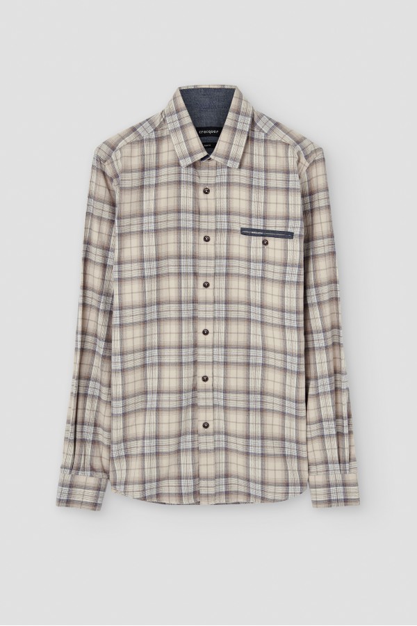 Camisa cuadros viella...