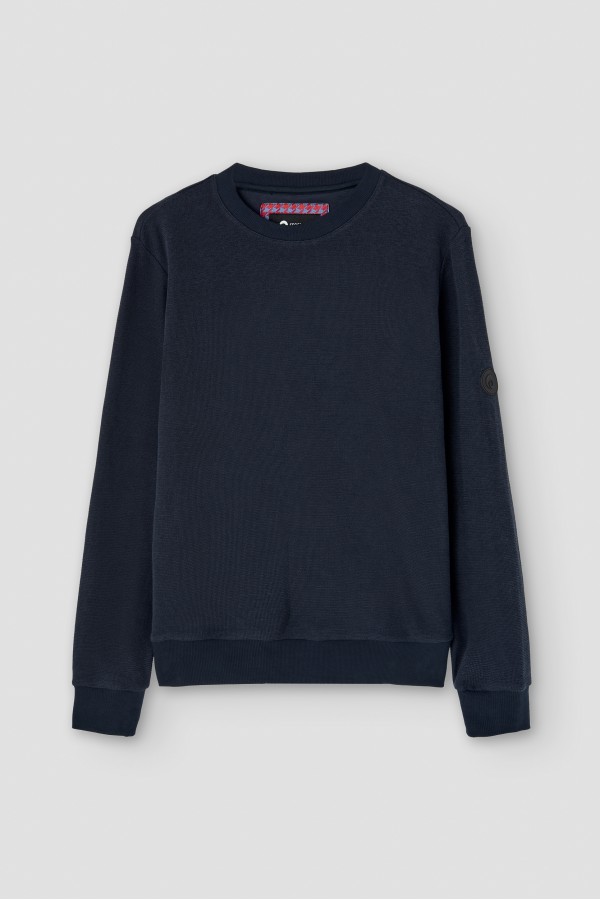 Jersey cuello redondo con...