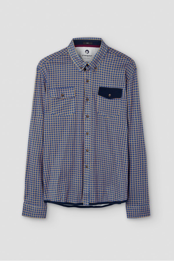 Camisa flex punto estampado...