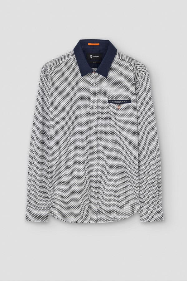 Printed shirt with...