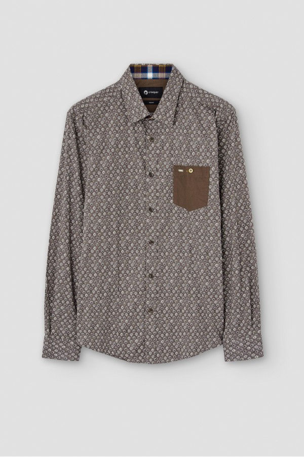 Printed shirt with...