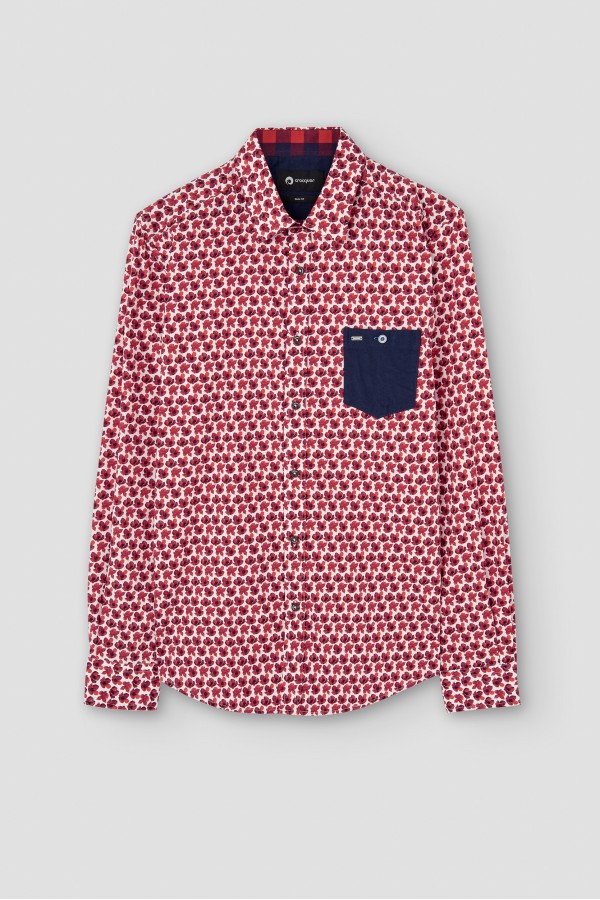 Printed shirt with...