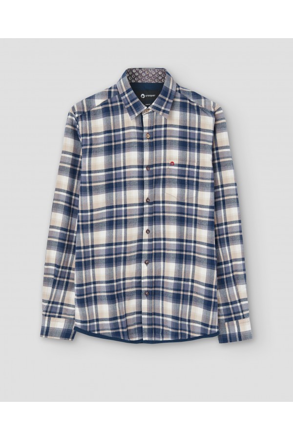 Checked shirt with pocket...